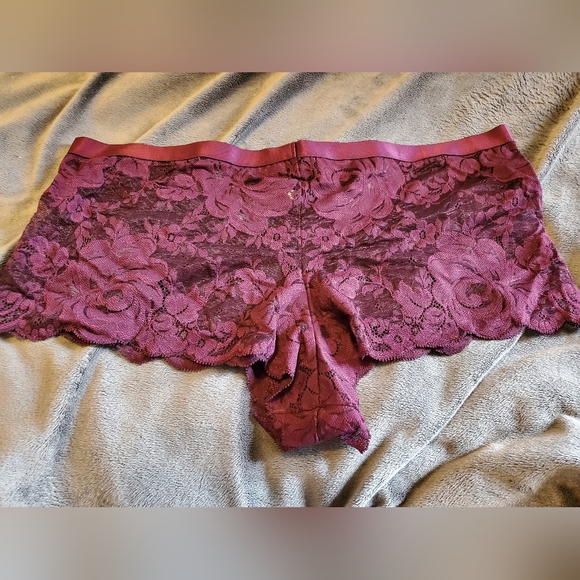 Torrid Curve Cheeky lace Purple Panty - Picture 3 of 3
